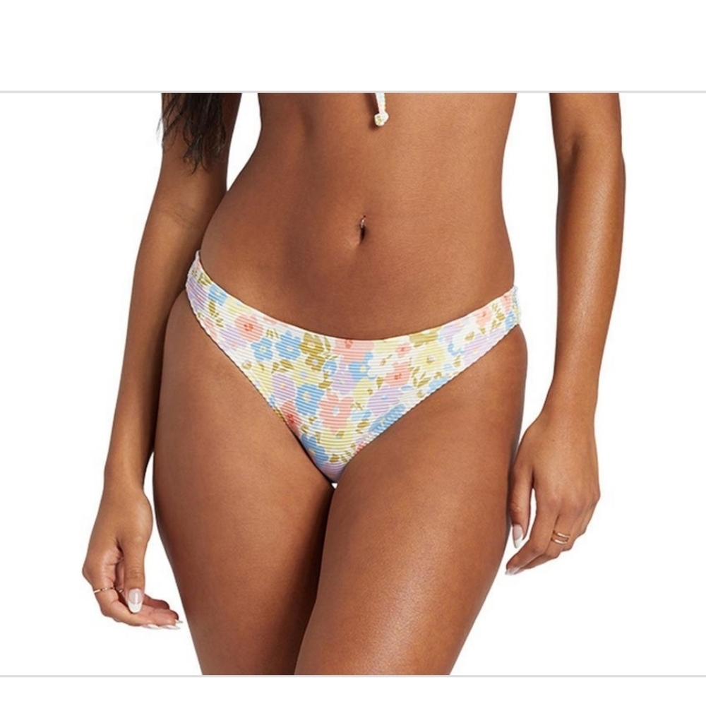 Billabong Dream Chaser Tanlines Lowrider‎ Bikini Bottom size XL/14 new